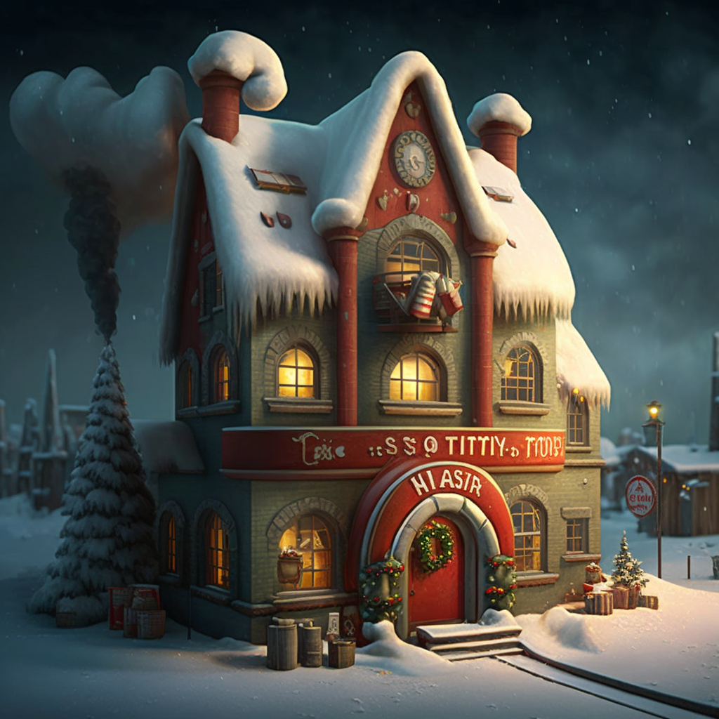 Calendrier de l'Avent 1.2.3 - Le Père Noël et les animaux de la forêt